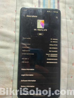 Samsung A73 5G